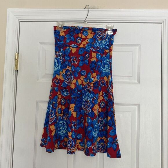 Lularoe Floral Skirt Size XS - Picture 1 of 5